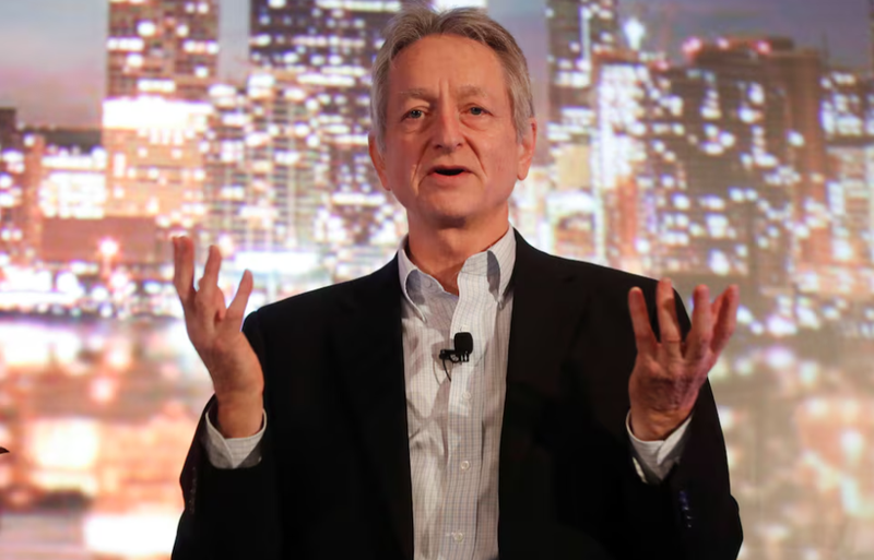 Geoffrey Hinton, người được mệnh danh là "Bố già AI". Ảnh: Reuters.