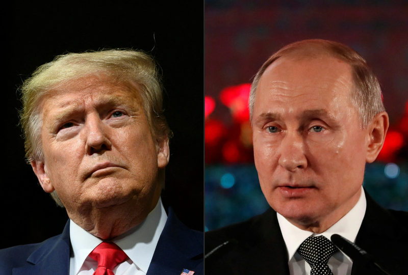 Cuộc gặp thượng đỉnh giữa ông Donald Trump và ông Vladimir Putin sẽ gây tác động lớn tới chiến sự Ukraine. Ảnh: AFP.