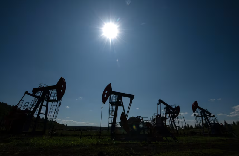 Các cơ sở bơm dầu được nhìn thấy ở Kazan, Nga, vào tháng 7. Ảnh: Getty.