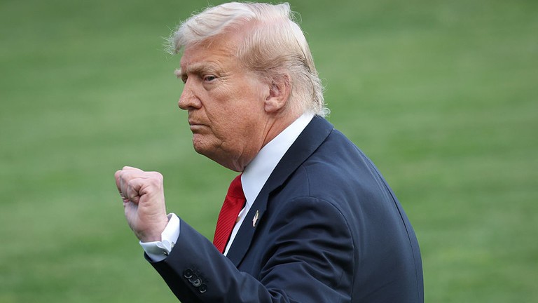 Tổng thống Mỹ Donald Trump tại Washington D.C., ngày 11/9. Ảnh: Getty.