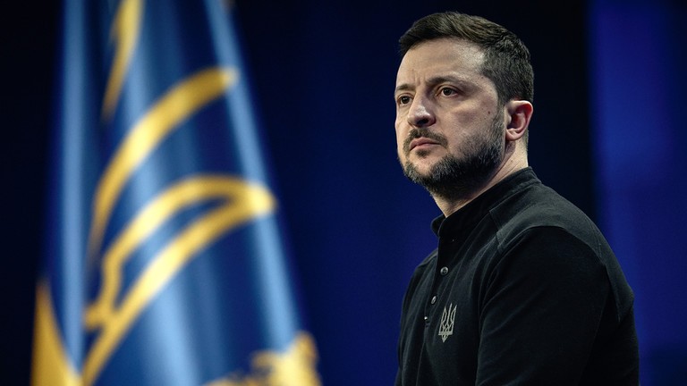 Tổng thống Ukraine Volodymyr Zelensky. Ảnh: Getty.