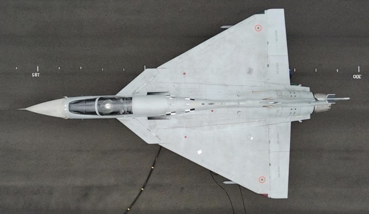 Mẫu chiến đấu cơ hạng nhẹ Tejas của Ấn Độ. Ảnh: MW.