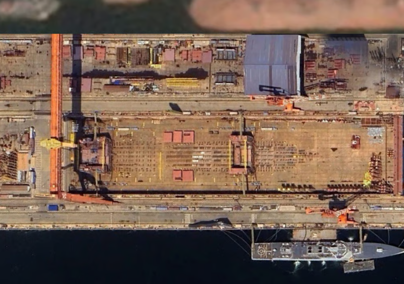 Ảnh vệ tinh cho thấy Trung Quốc đẩy nhanh đóng tàu sân bay Type 004, nghi dùng năng lượng hạt nhân 2.png