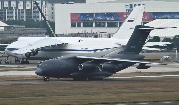 Máy bay vận tải Y-20 hạ cánh gần Moscow Trung Quốc giao hệ thống chống UAV cho Nga 3.jfif