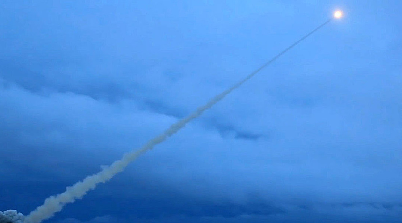 Burevestnik, một phần của chương trình vũ khí tiên tiến của Nga, đã trở thành tiêu điểm chú ý vào năm 2019 sau một cuộc thử nghiệm thất bại. Ảnh: Moscow Times.