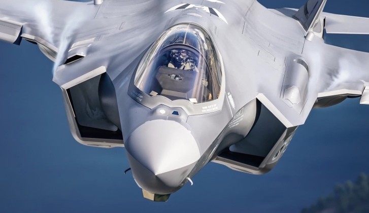 Chiến đấu cơ thế hệ thứ 5 F-35 của Không quân Mỹ. Ảnh: MW.