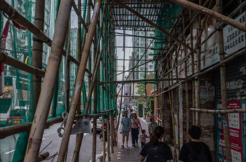 Thảm kịch ở Hong Kong Tại sao giàn giáo tre vẫn được sử dụng trong xây dựng 3.png
