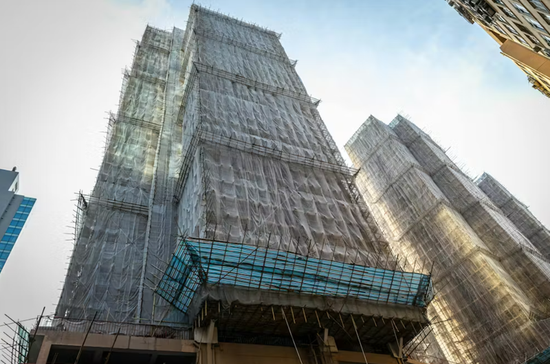 Thảm kịch ở Hong Kong Tại sao giàn giáo tre vẫn được sử dụng trong xây dựng 4.png