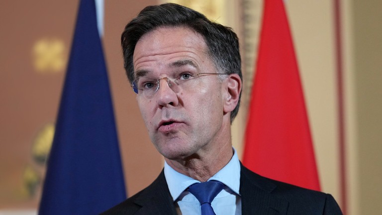 Tổng thư ký NATO ông Mark Rutte. Ảnh: Getty.