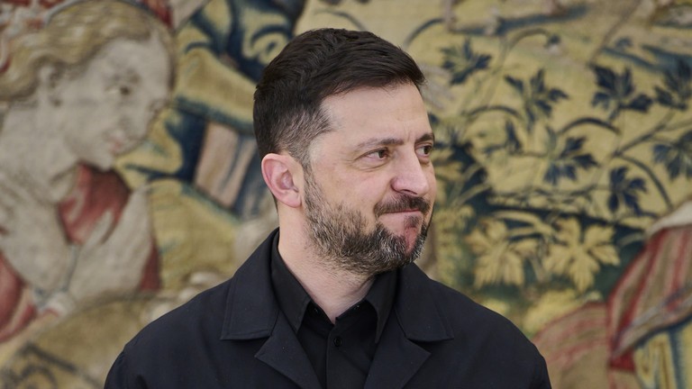 Tổng thống Ukraine Volodymyr Zelensky. Ảnh: Getty.