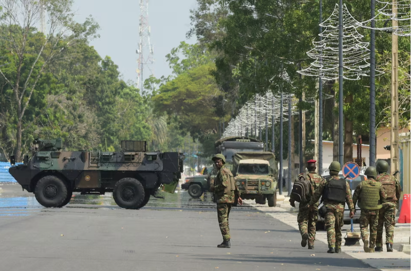 Tổng thống Talon tuyên bố đập tan nhóm binh sĩ đảo chính, Nigeria điều chiến đấu cơ hỗ trợ.png