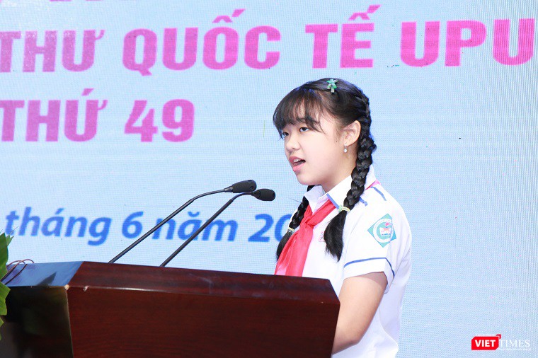 Quán quân Phan Hoàng Phương Chi chia sẻ về bức thư đoạt giải.