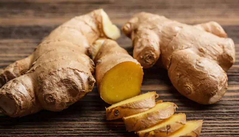 Gừng có tác dụng kháng khuẩn, giảm đau hiệu quả. (Ảnh: NDTV Food) Gừng có tác dụng kháng khuẩn, giảm đau hiệu quả. (Ảnh: NDTV Food)