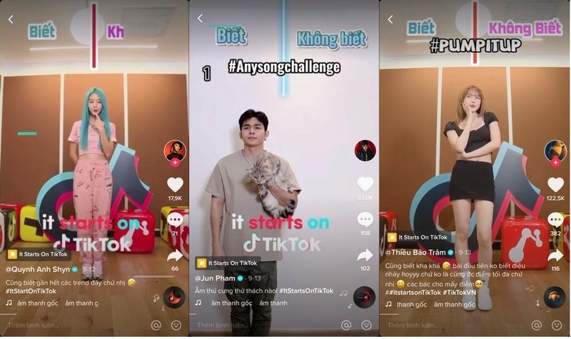 Xu hướng thu hút loạt sao Việt tham gia.