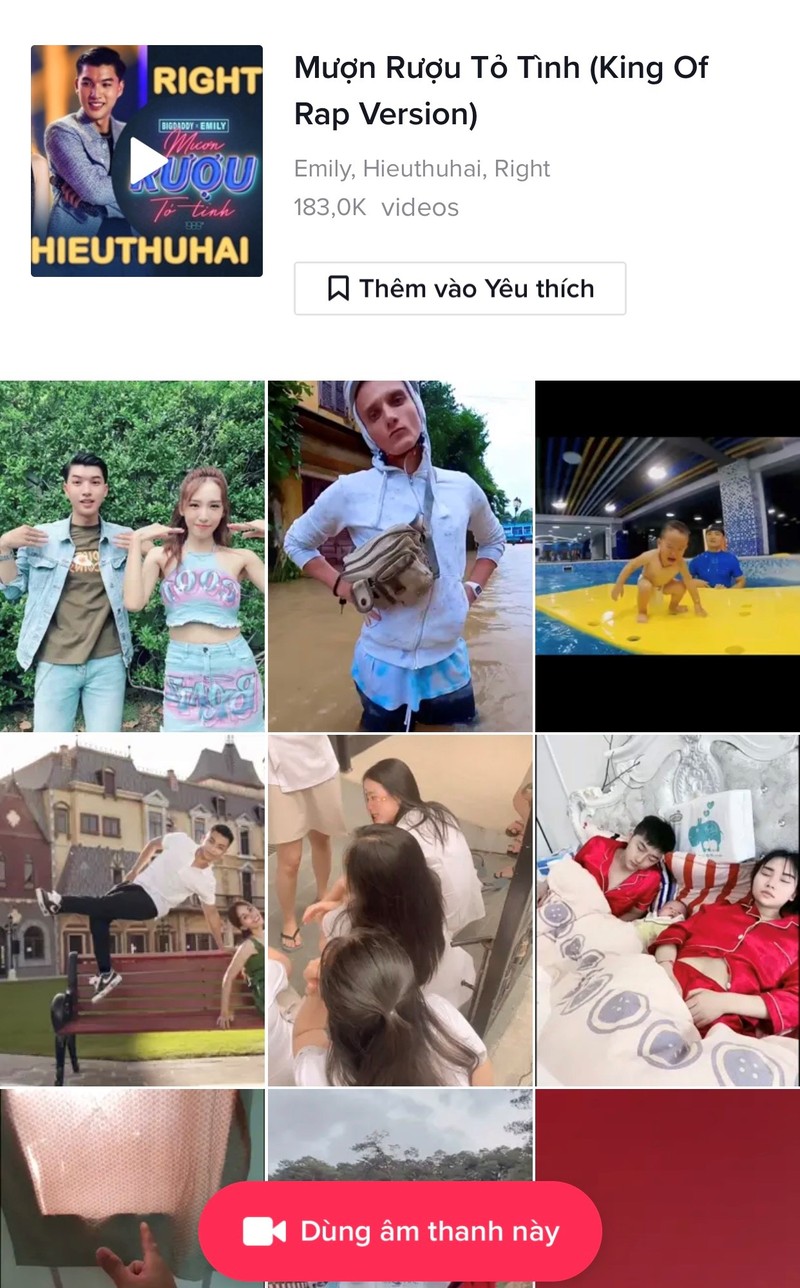 Trào lưu "Lấy cây dù"