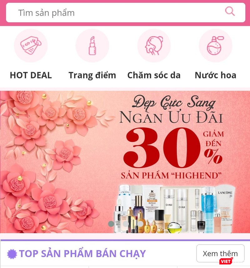 Các trang web bán hàng đồng loạt ra chương trình khuyến mãi dịp 8/3. Các trang web bán hàng đồng loạt ra chương trình khuyến mãi dịp 8/3.