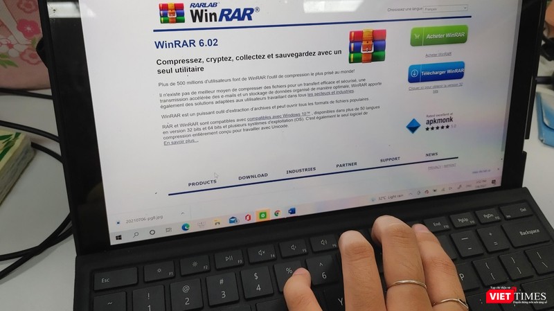 NCSC cảnh báo nguy cơ tấn công mạng trên diện rộng trong phần mềm WinRAR. 