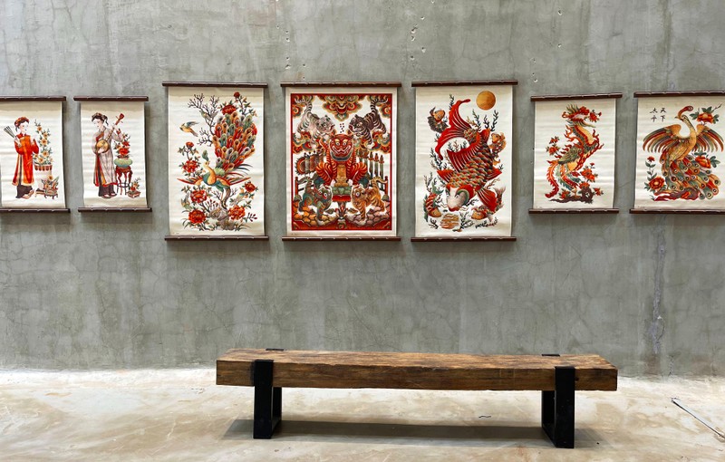 Bộ sưu tập tranh dân gian vẽ lại tuyệt đẹp của họa sĩ Xuân Lam Bộ sưu tập tranh dân gian vẽ lại tuyệt đẹp của họa sĩ Xuân Lam