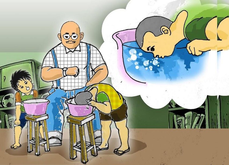 Cách hướng dẫn trẻ em không bị sặc nước của TS Tuấn E-Bơi Cách hướng dẫn trẻ em không bị sặc nước của TS Tuấn E-Bơi