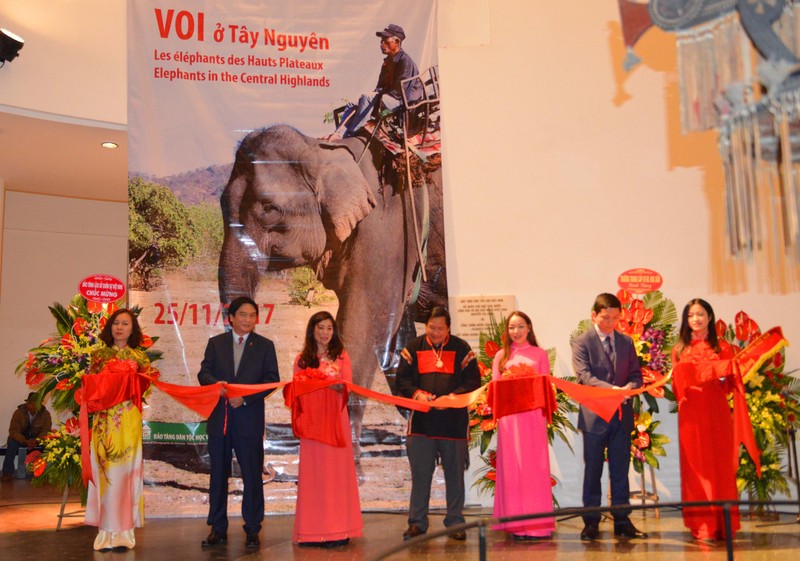 Sau 3 năm tiếp nhận và chuẩn bị, Bảo tàng Dân tộc học Việt Nam đã làm lễ giới thiệu bộ đồ nghề săn voi của gia tộc Ama Kông tại Hà Nội