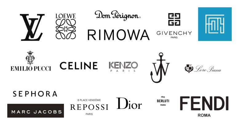 Một số thương hiệu nổi tiếng thuộc tập đoàn LVMH (Ảnh: Harper Bazaar)