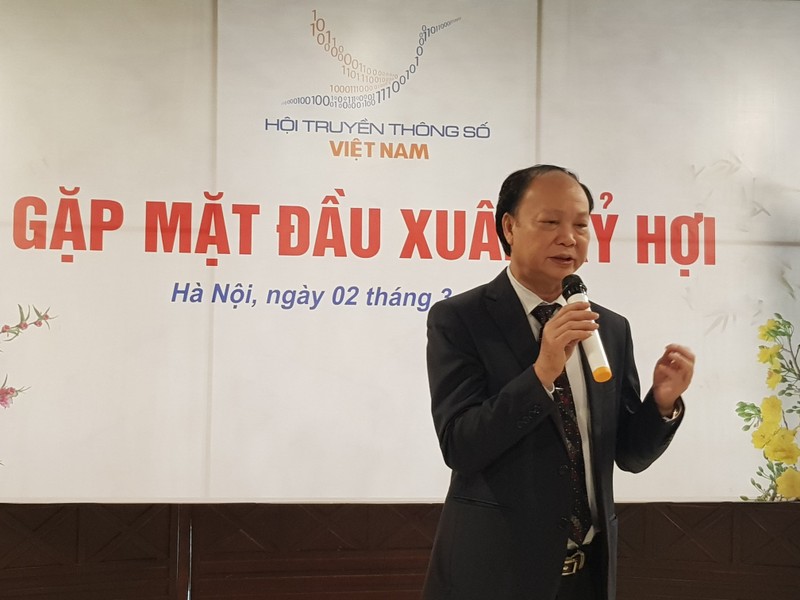 Phó chủ tịch Nguyễn Đình Thắng: "Hội Truyền thông số Việt Nam có trách nhiệm khơi dậy và thúc đẩy tinh thần và sự khát khao khởi nghiệp số của cộng đồng doanh nghiệp, đặc biệt là giới trẻ"
