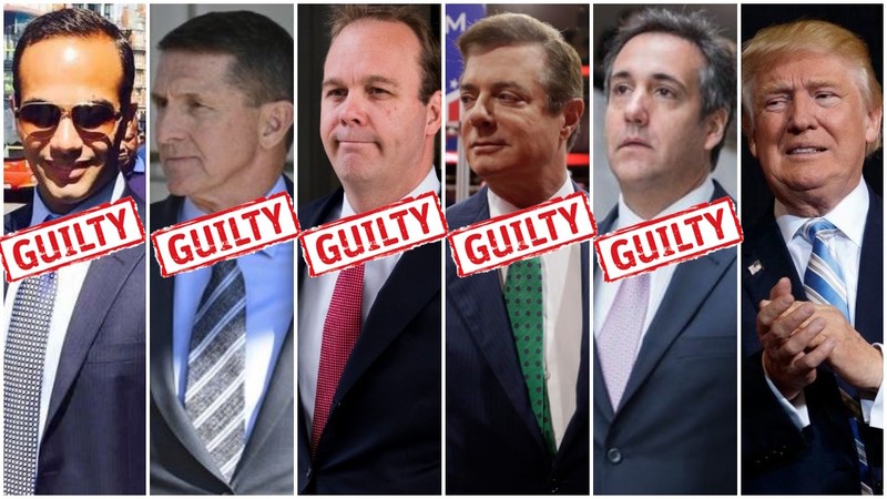 Các cộng sự thân tín nhất của Tổng thống Trump trong chiến dịch tranh cử năm 2016 đều đã bị tòa tuyên có tội.