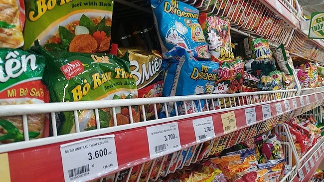 Ngành hàng sợi ăn liền đã có mức tăng trưởng ấn tượng 67% trong tháng 2 vừa qua (Ảnh minh họa)