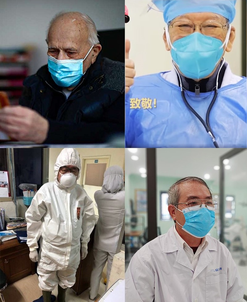 Các bác sỹ về hưu trên khắp thế giới, dù tuổi đã cao những vẫn tham gia chống dịch Covid-19. Các bác sỹ về hưu trên khắp thế giới, dù tuổi đã cao những vẫn tham gia chống dịch Covid-19.