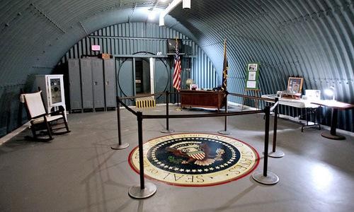 Boongke của Tổng thống Mỹ trong trường hợp bị tấn công (Ảnh: Tư liệu) Boongke của Tổng thống Mỹ trong trường hợp bị tấn công (Ảnh: Tư liệu)