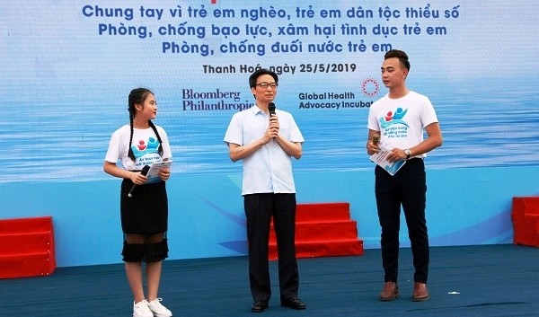 Phó Thủ tướng Chính phủ Vũ Đức Đam phát biểu tại Lễ phát động

