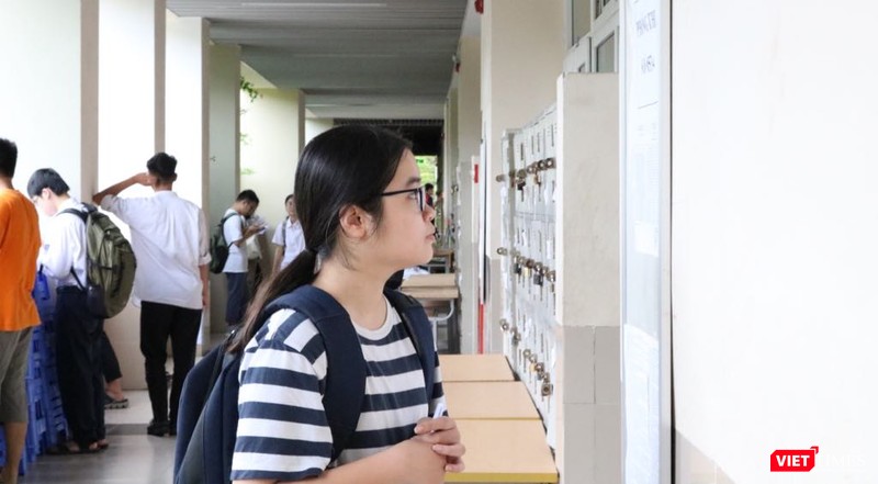 Thí sinh dự thi THPT quốc gia 2019. Ảnh: Minh Thúy