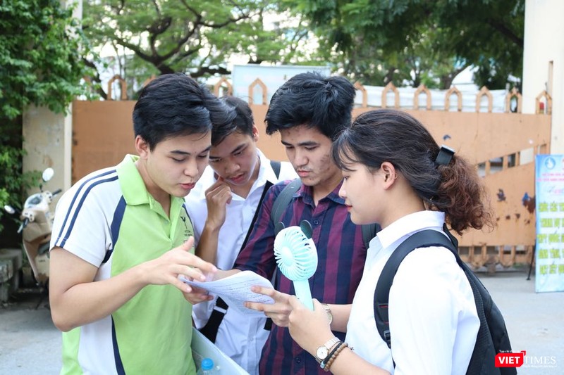 Thí sinh dự thi THPT quốc gia 2019. Ảnh: Minh Thúy