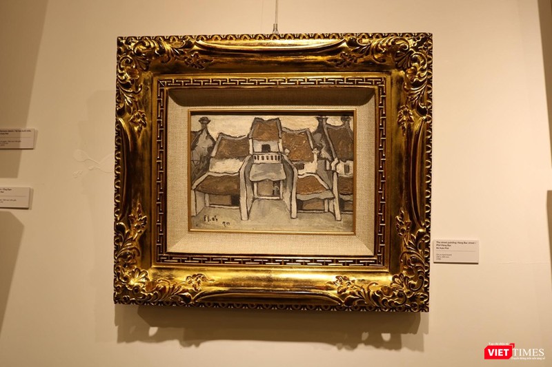 "Phố Hàng Bạc" - Bùi Xuân Phái