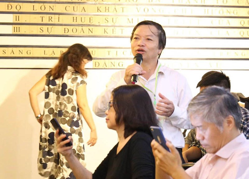 Nhà nghiên cứu văn học và ngôn ngữ, cựu Ủy viên Ban chấp hành Hội ngôn ngữ học Việt Nam - Đào Tiến Thi. Ảnh: Nhân vật cung cấp. 