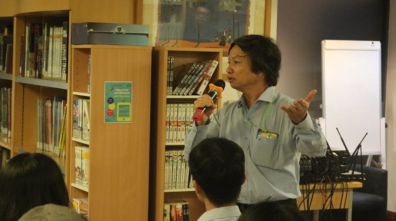 Nhà nghiên cứu ngôn ngữ Đào Tiến Thi. Ảnh: Nhân vật cung cấp Nhà nghiên cứu ngôn ngữ Đào Tiến Thi. Ảnh: Nhân vật cung cấp