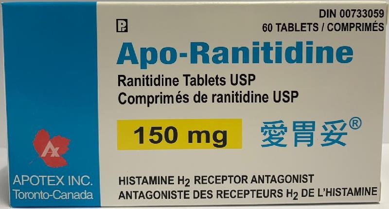 Phát hiện thuốc chứa Ranitidine có tạp chất gây ung thư vượt quá ngưỡng cho phép