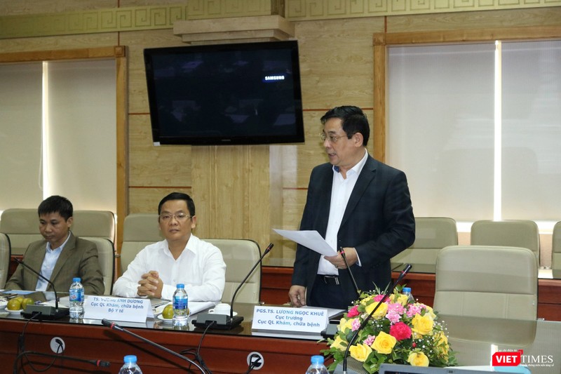 PGS.TS. Lương Ngọc Khuê – Cục trưởng Cục Quản lý Khám, chữa bệnh, Bộ Y tế PGS.TS. Lương Ngọc Khuê – Cục trưởng Cục Quản lý Khám, chữa bệnh, Bộ Y tế