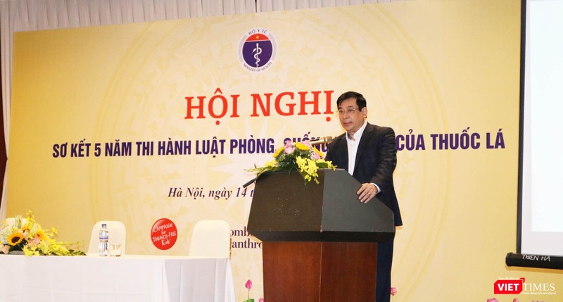 PGS.TS. Lương Ngọc Khuê – Cục trưởng Cục Quản lý Khám, chữa bệnh, Bộ Y tế, Giám đốc Quỹ phòng, chống tác hại của thuốc lá