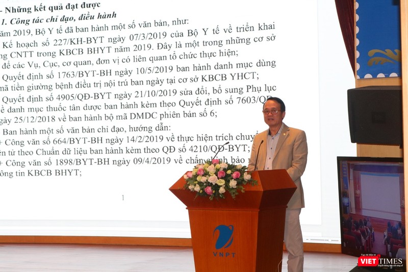 Ông Đặng Hồng Nam – Phó Vụ trưởng Vụ BHYT (Bộ Y tế) Ông Đặng Hồng Nam – Phó Vụ trưởng Vụ BHYT (Bộ Y tế)