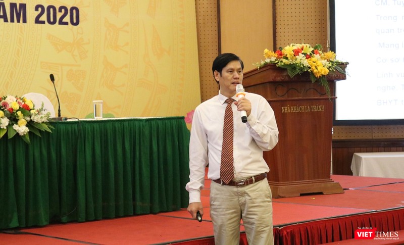 ThS. BS. Nguyễn Ngọc Tuấn – Phó Cục trưởng Cục Quản lý Y, Dược cổ truyền. Ảnh: Minh Thúy