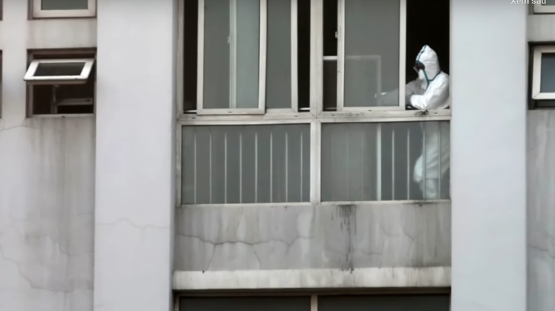 Nhân viên y tế tại thành phố Vũ Hán (TQ). Ảnh: ST Nhân viên y tế tại thành phố Vũ Hán (TQ). Ảnh: ST