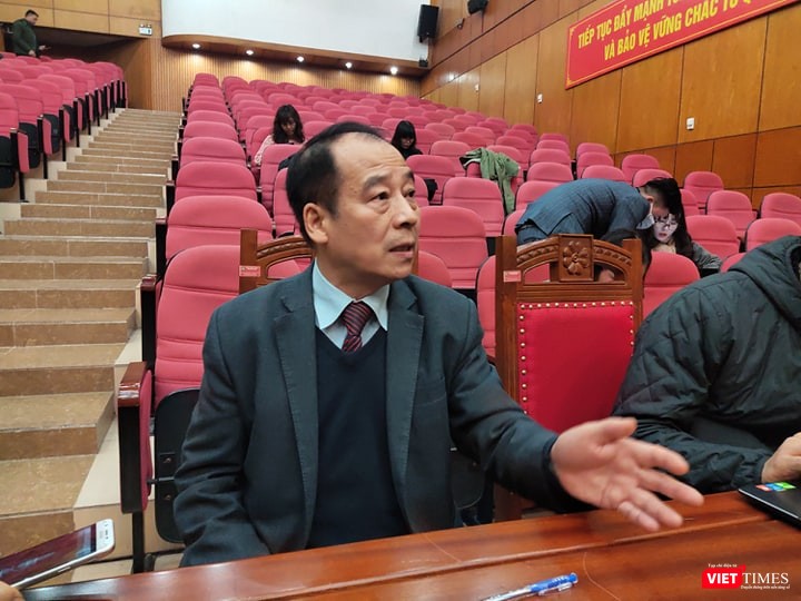 PGS.TS. Trần Đắc Phu – nguyên Cục trưởng Cục Y tế dự phòng. Ảnh: Minh Thúy