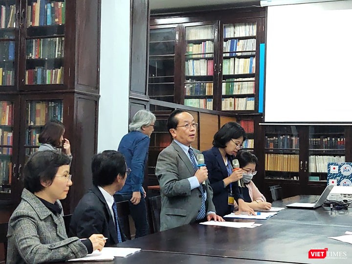 Đại diện Cơ quan Hợp tác Quốc tế Nhật Bản (JICA). Ảnh: Minh Thúy Đại diện Cơ quan Hợp tác Quốc tế Nhật Bản (JICA). Ảnh: Minh Thúy