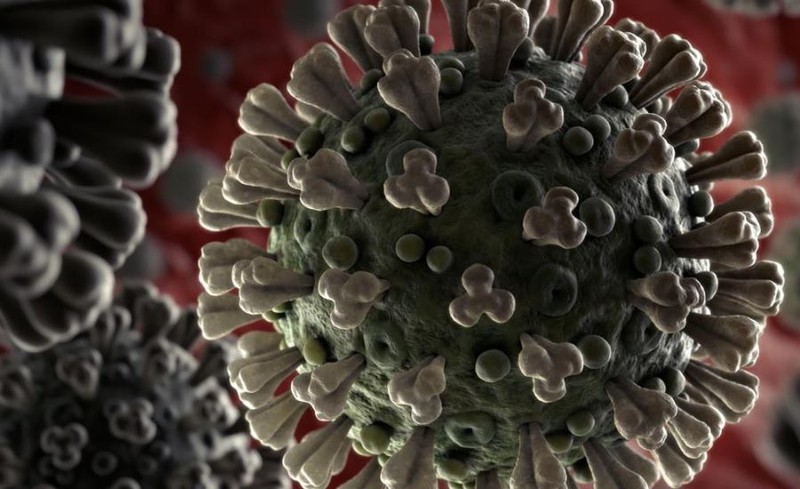 Hình ảnh mô phỏng COVID-19. Ảnh: WHO Hình ảnh mô phỏng COVID-19. Ảnh: WHO