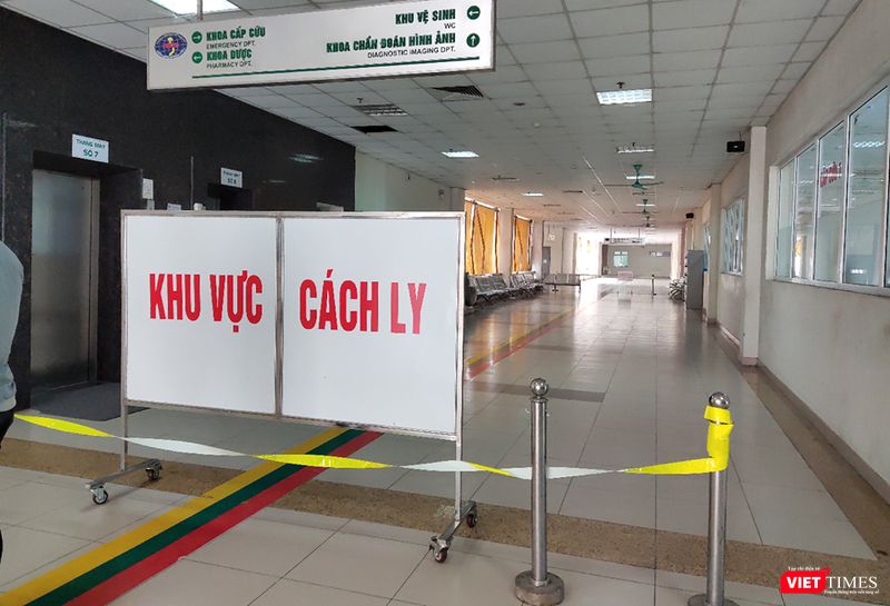 Khu vực cách ly tại Bệnh viện Bệnh Nhiệt đới Trung ương (Đông Anh, Hà Nội). Ảnh: Minh Thúy 