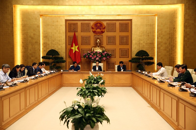 Toàn cảnh cuộc họp. Ảnh: VGP/Đình Nam