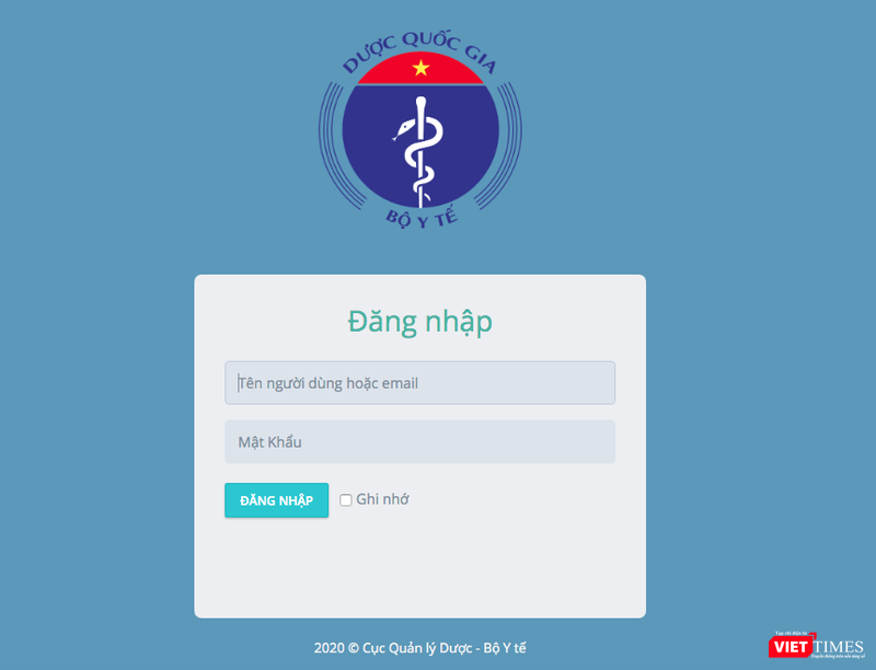 Địa chỉ https://duocquocgia.com.vn/ của Cục Quản lý Dược cập nhật liên tục tình hình thuốc phòng, chống dịch COVID-19. Ảnh: Minh Thúy