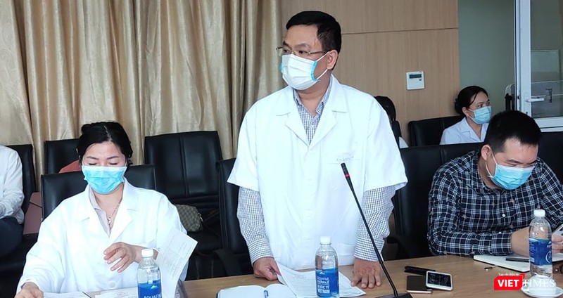Báo cáo tình hình với Thứ trưởng Bộ Y tế tại buổi làm việc Báo cáo tình hình với Thứ trưởng Bộ Y tế tại buổi làm việc