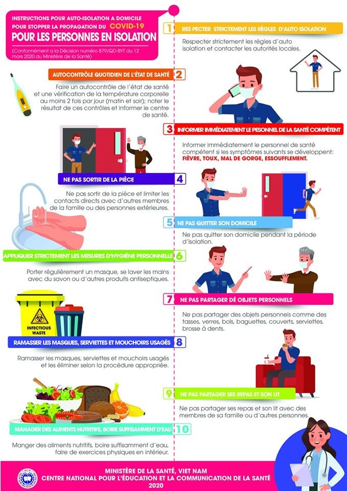 Bộ Y tế hướng dẫn người dân biện pháp phòng bênh